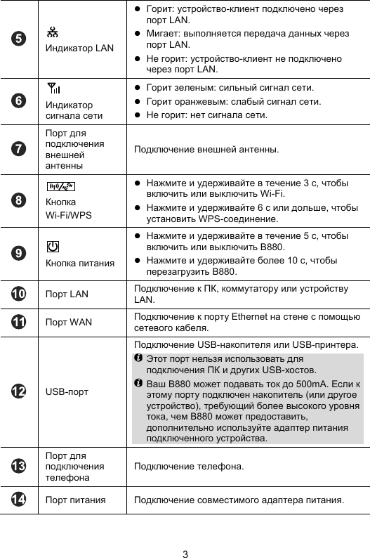 Page 3 of 12 - Huawei  D GSM B880-75 96722596-B880 Quick Start-(V100R001 01,ru,Open Market,Russia,L)