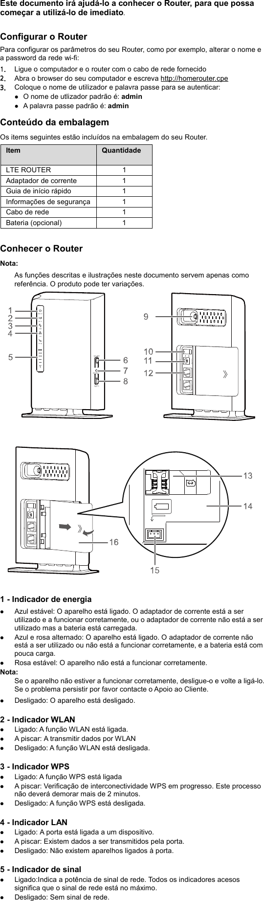 Page 2 of 3 - Huawei  E5172 Quick Start(E5172AS-22,01,Portuguese,Portugal,NOS)