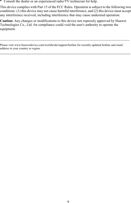 Page 9 of 10 - Huawei  HG532s Home Gateway Quick Start 02 EN Ireland O2