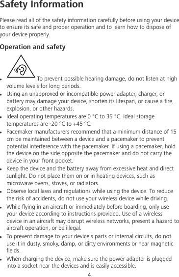 Page 5 of 10 - Huawei  Media Pad M5 Quick Start Guide-(01,en,US,CMR-W09)