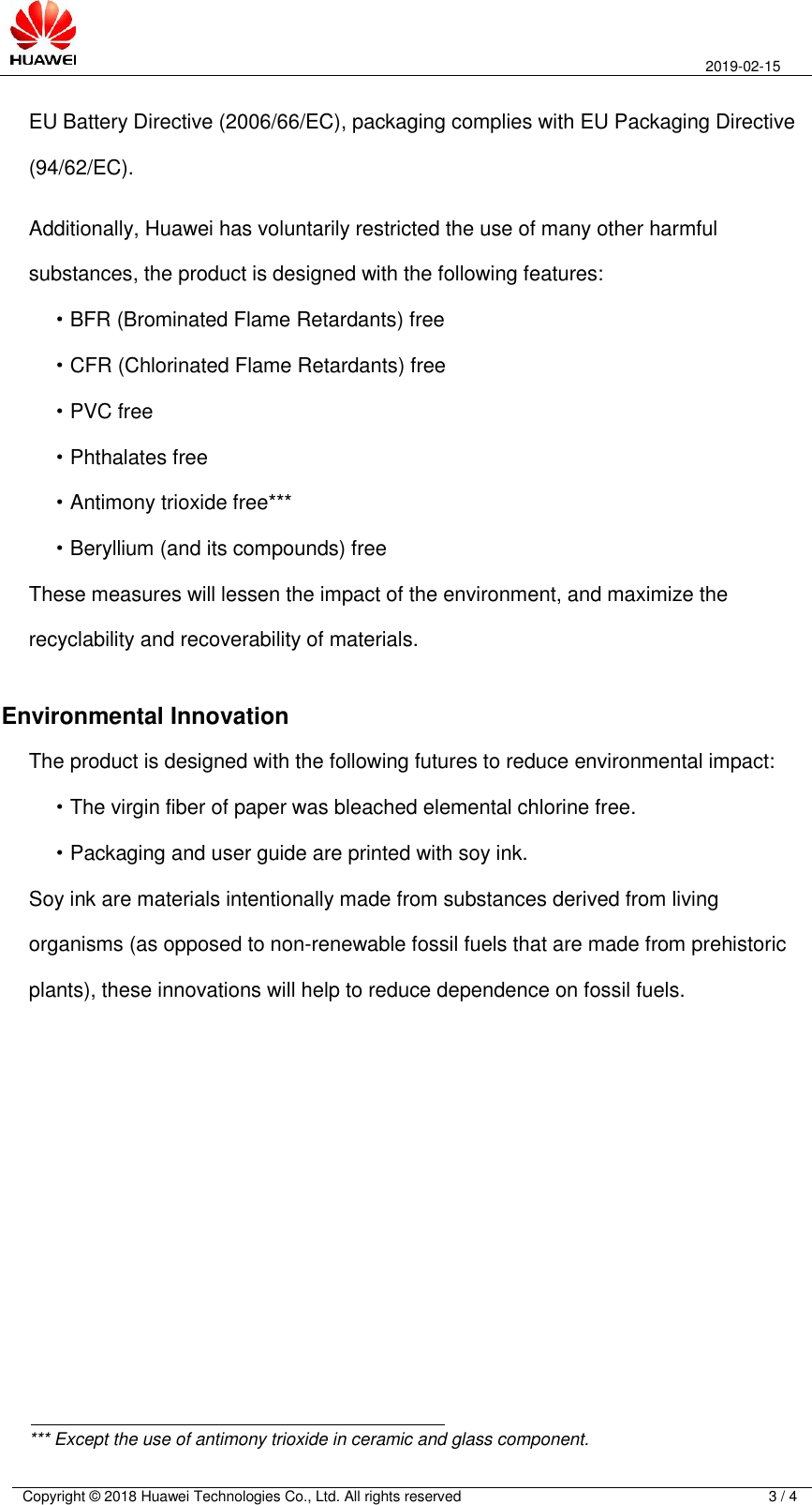 Page 3 of 4 - Huawei  HW PEI Y6 2019