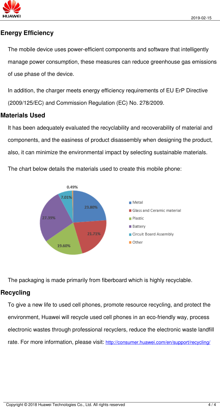 Page 4 of 4 - Huawei  HW PEI Y6 2019