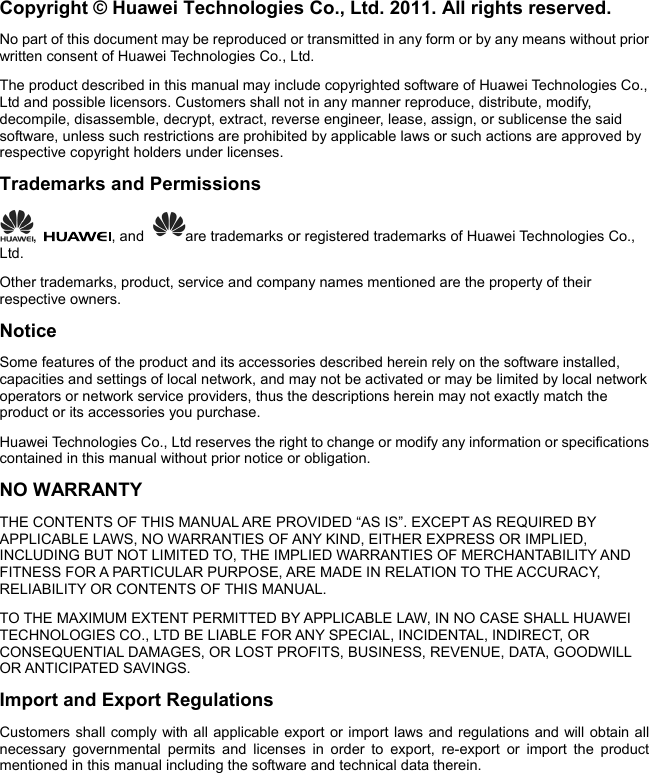 Page 2 of 12 - Huawei Huawei-Ets3125I-Owner-S-Manual