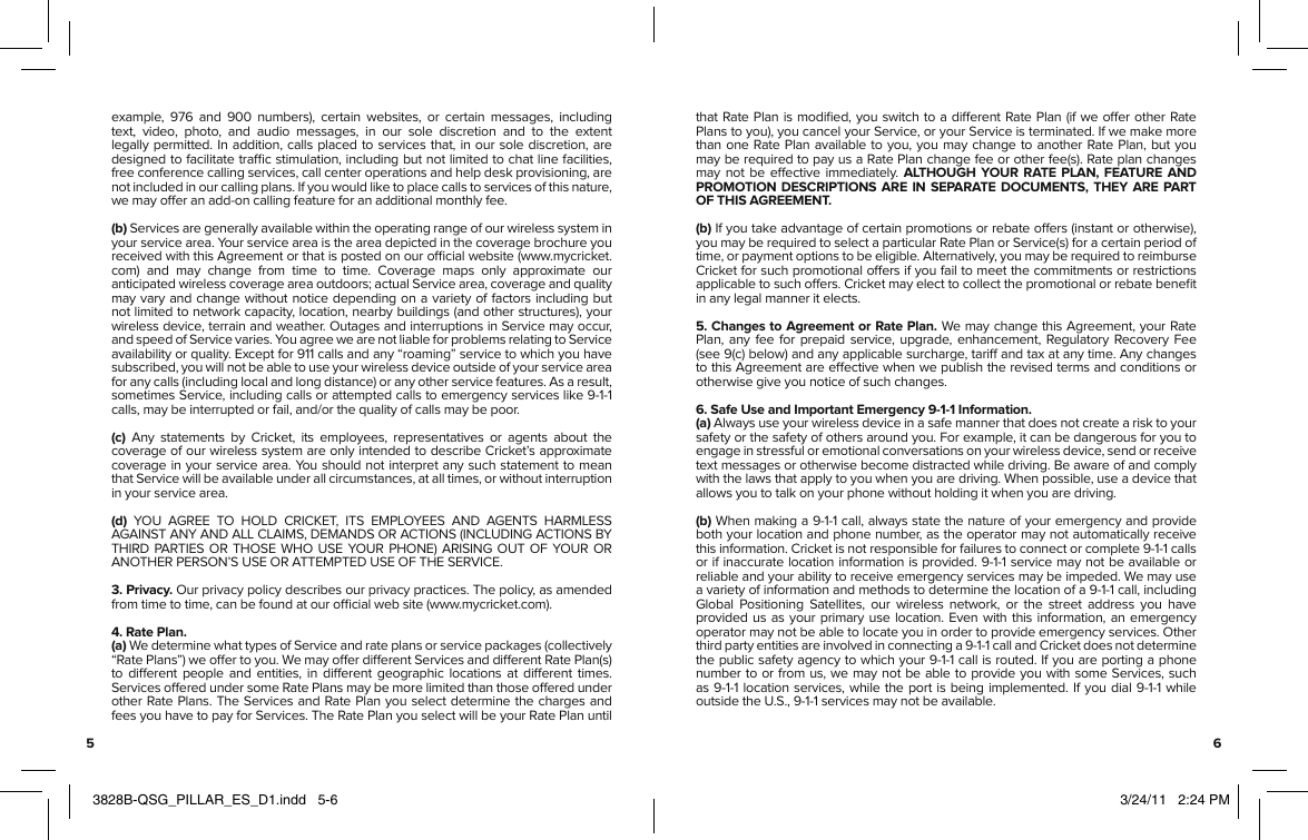 Page 4 of 9 - Huawei Huawei-M615-Quick-Start-Guide