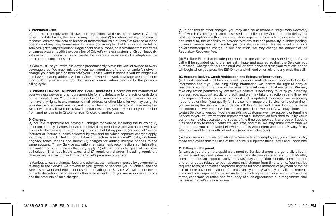 Page 5 of 9 - Huawei Huawei-M615-Quick-Start-Guide