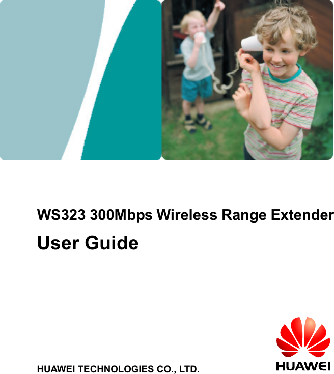 Huawei WS323 300Mbps Wireless Range Extender User Guide 03 English