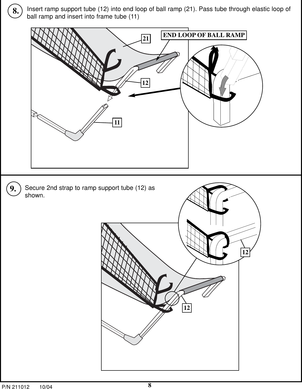 Page 8 of 11 - Huffybikes Huffybikes-Single-Electronic-Basketball-System-Users-Manual- 211413  Huffybikes-single-electronic-basketball-system-users-manual