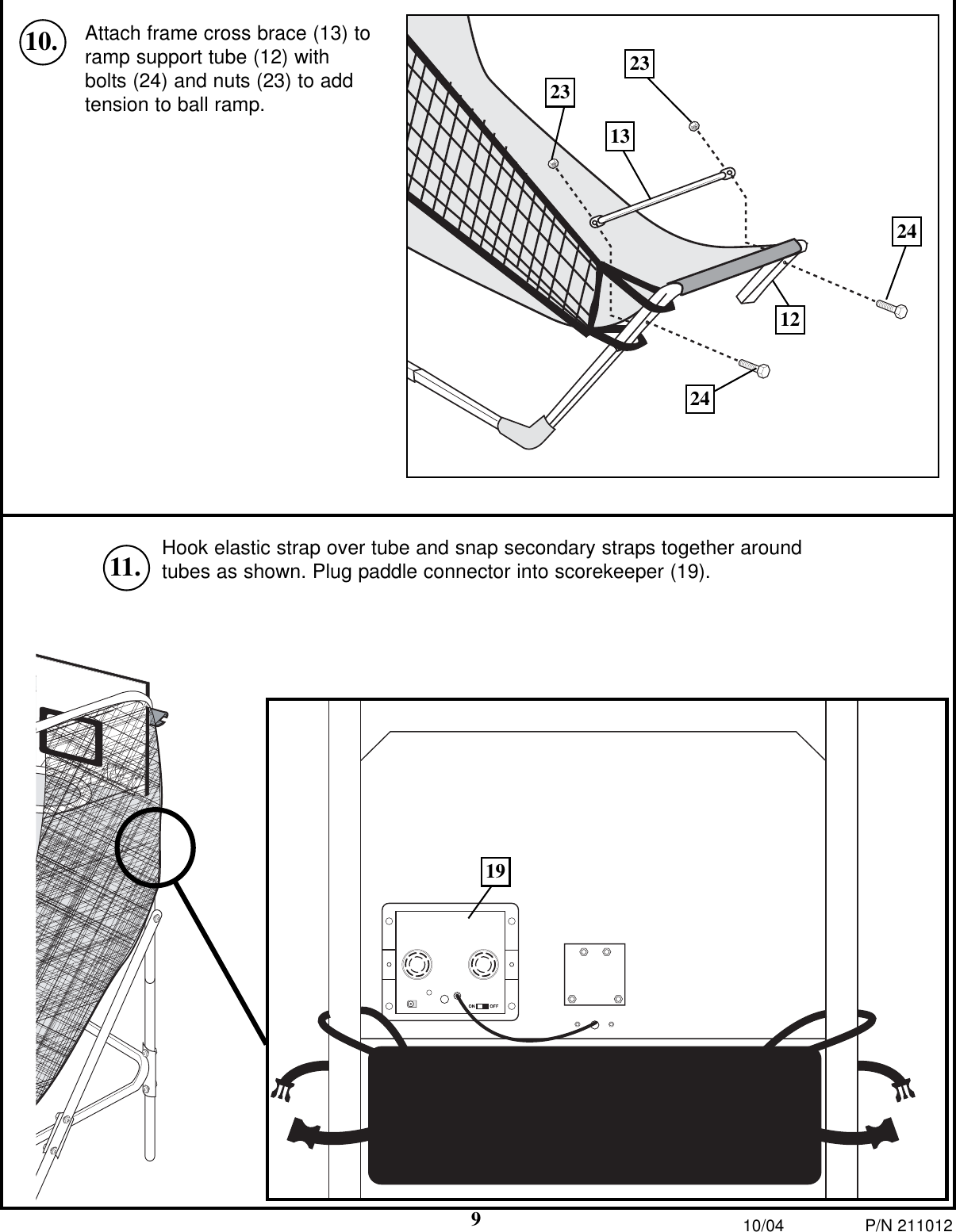Page 9 of 11 - Huffybikes Huffybikes-Single-Electronic-Basketball-System-Users-Manual- 211413  Huffybikes-single-electronic-basketball-system-users-manual