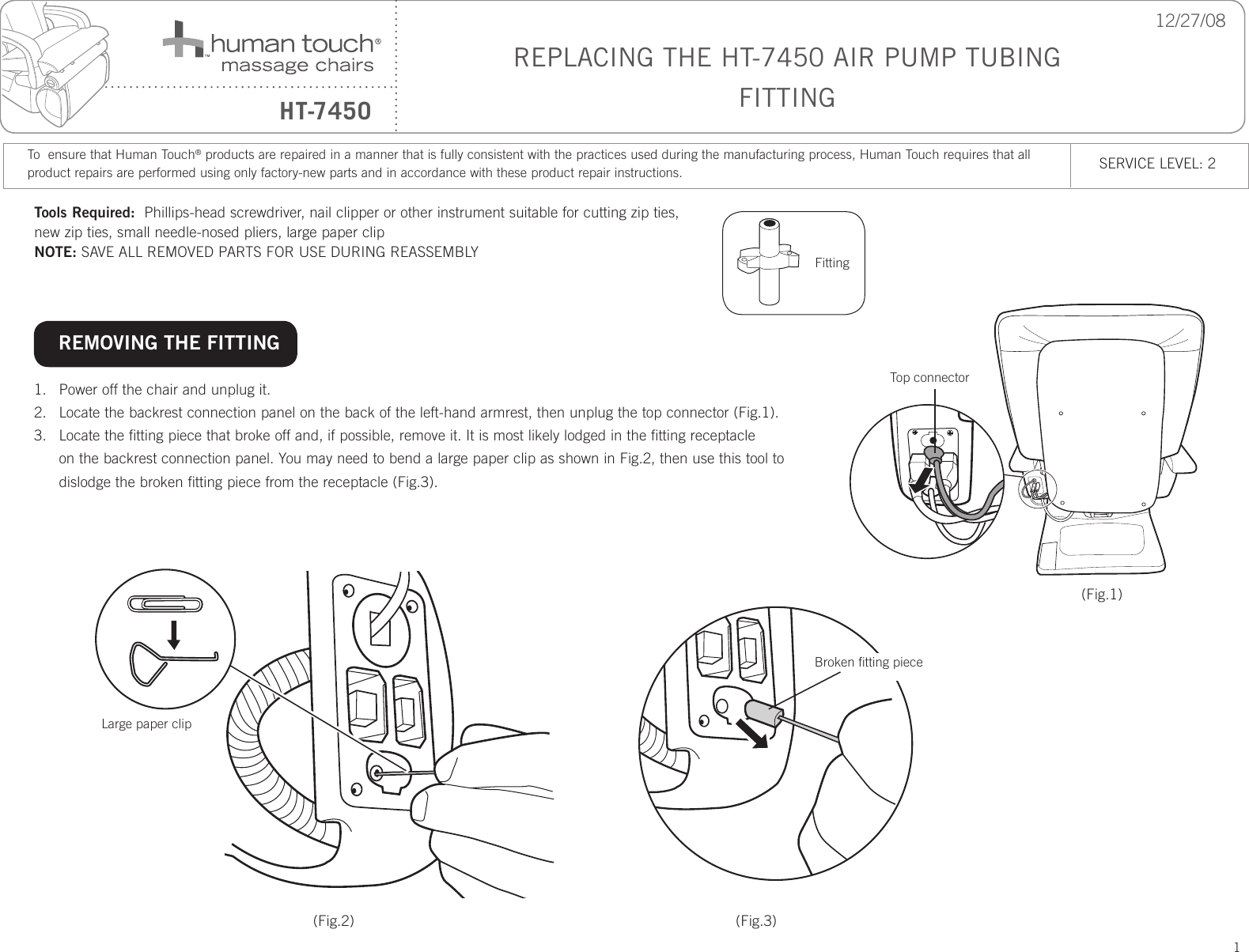 human touch ht 7450