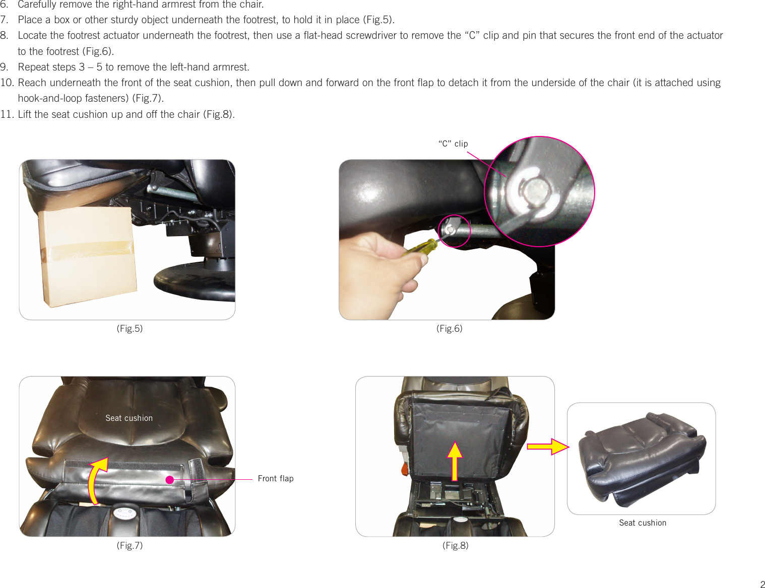 Page 2 of 3 - Human-Touch Human-Touch-Human-Touch-Wheelchair-Ht-275-Users-Manual-  Human-touch-human-touch-wheelchair-ht-275-users-manual