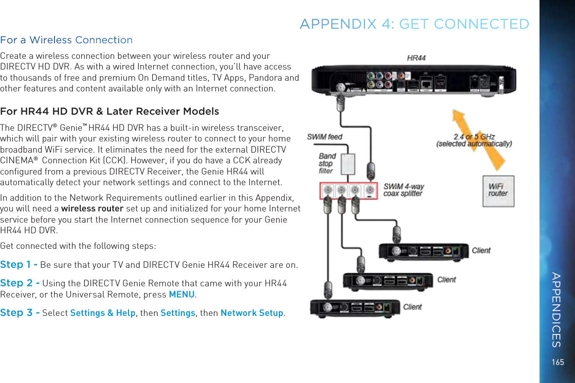 Humax HR54 Digital Satellite Receiver User Manual 2 directv genie mini wireless wiring diagram 