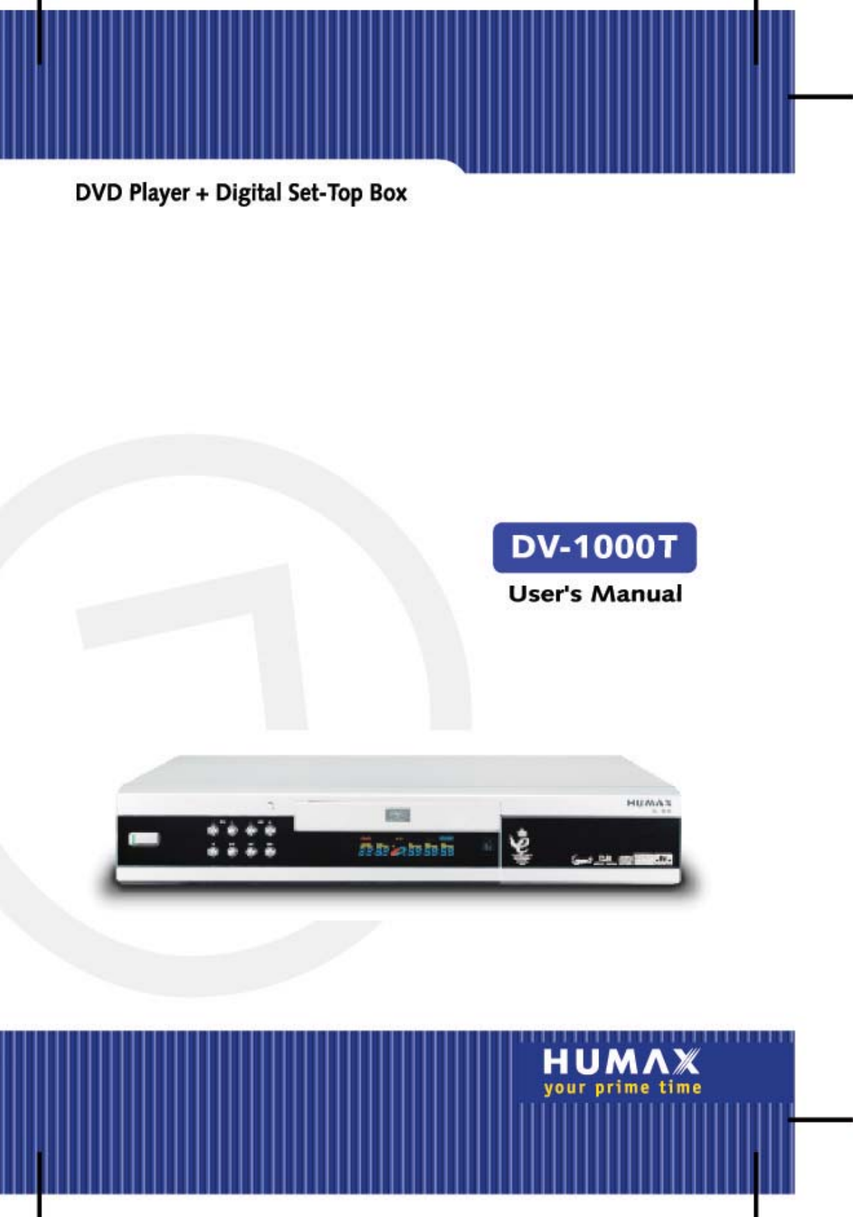Humax Dv 1000t Users Manual