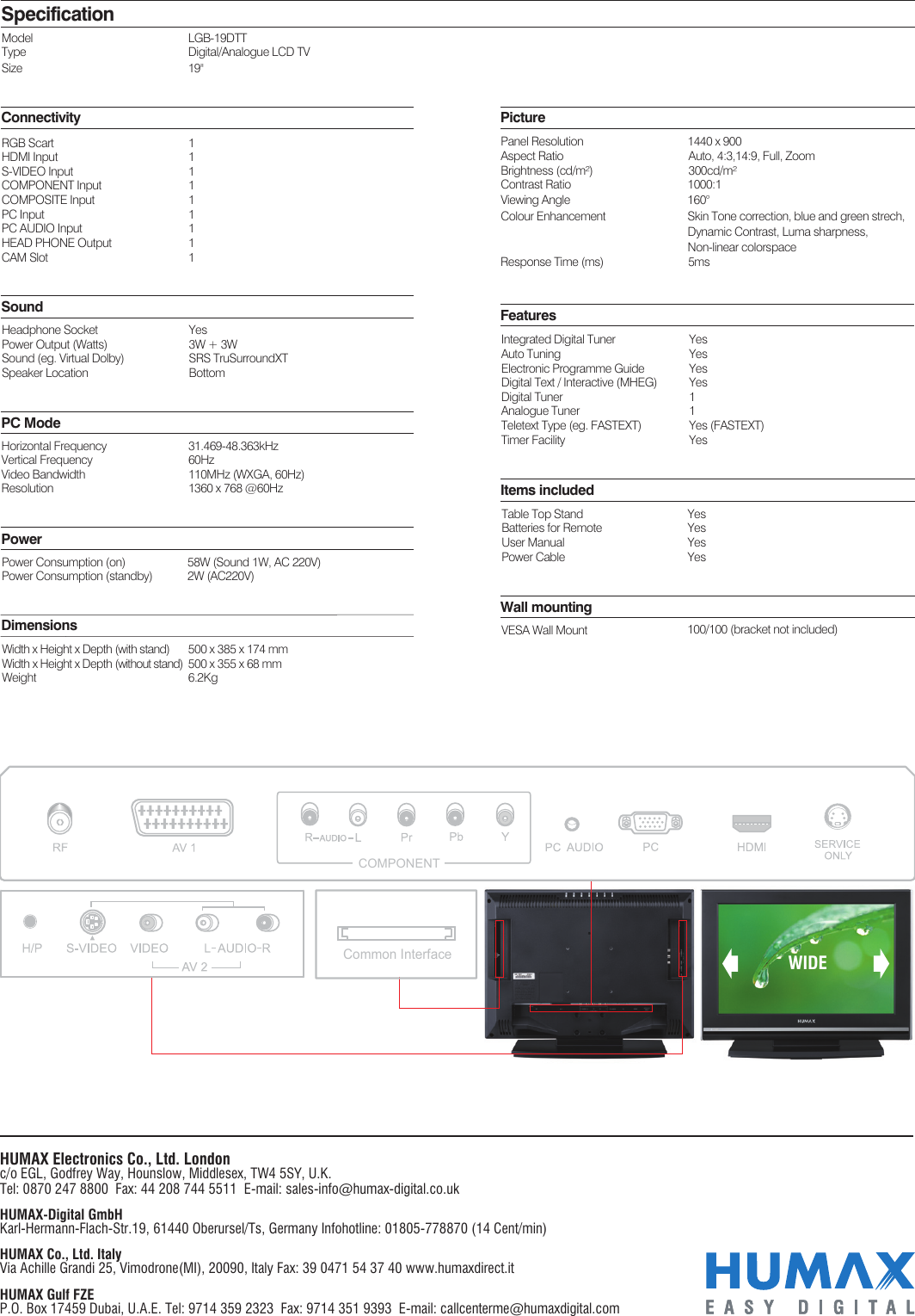 Page 2 of 2 - Humax Humax-Lgb-19Dtt-Users-Manual- ??뽯툧1-4  Humax-lgb-19dtt-users-manual