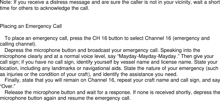 Page 11 of 11 - Humminbird Humminbird-Dc-25-Users-Manual- VHF Radio Operations Manual  Humminbird-dc-25-users-manual