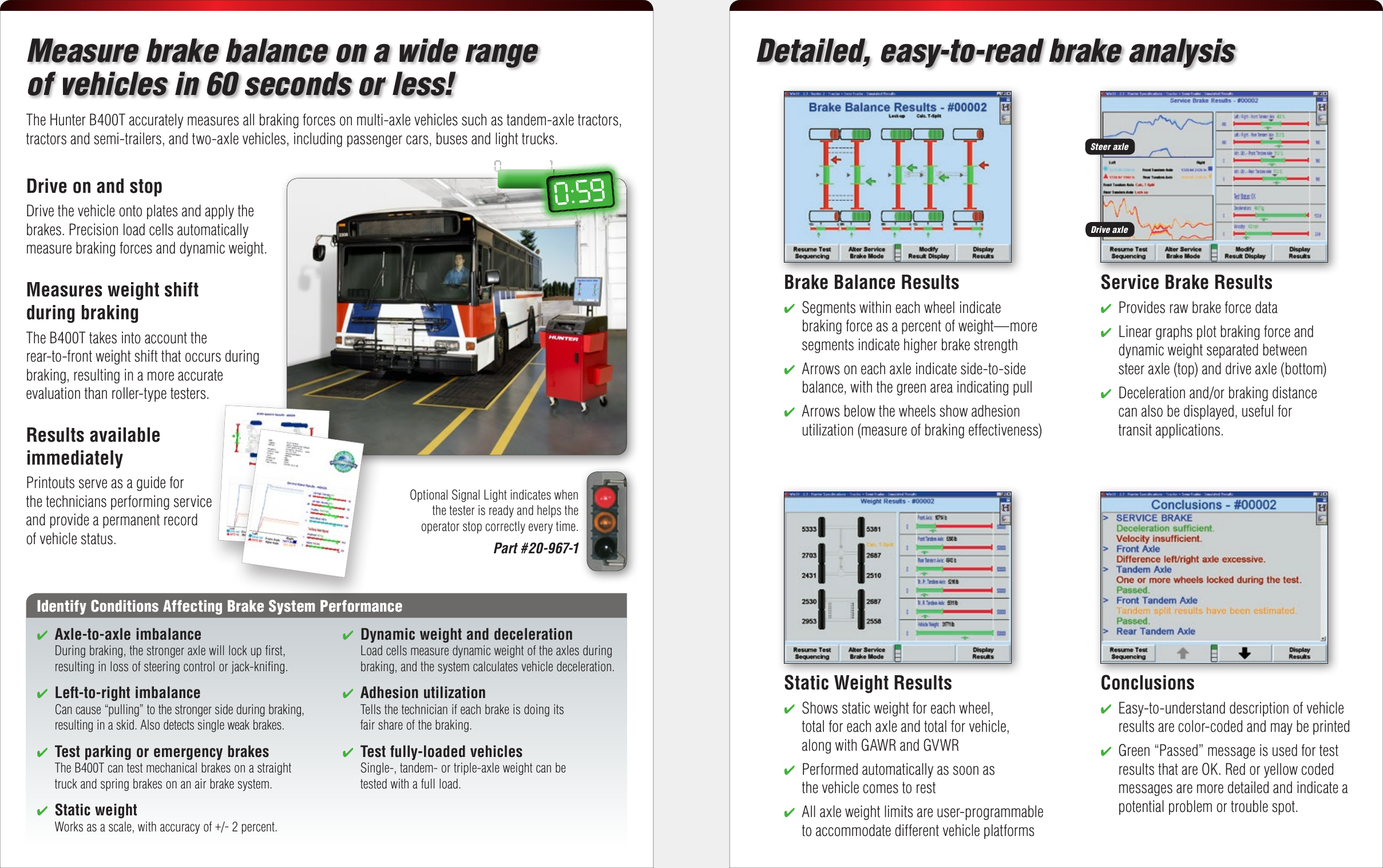 Page 2 of 3 - Hunter-Engineering Hunter-Engineering-B400T-System-Brochure-  Hunter-engineering-b400t-system-brochure