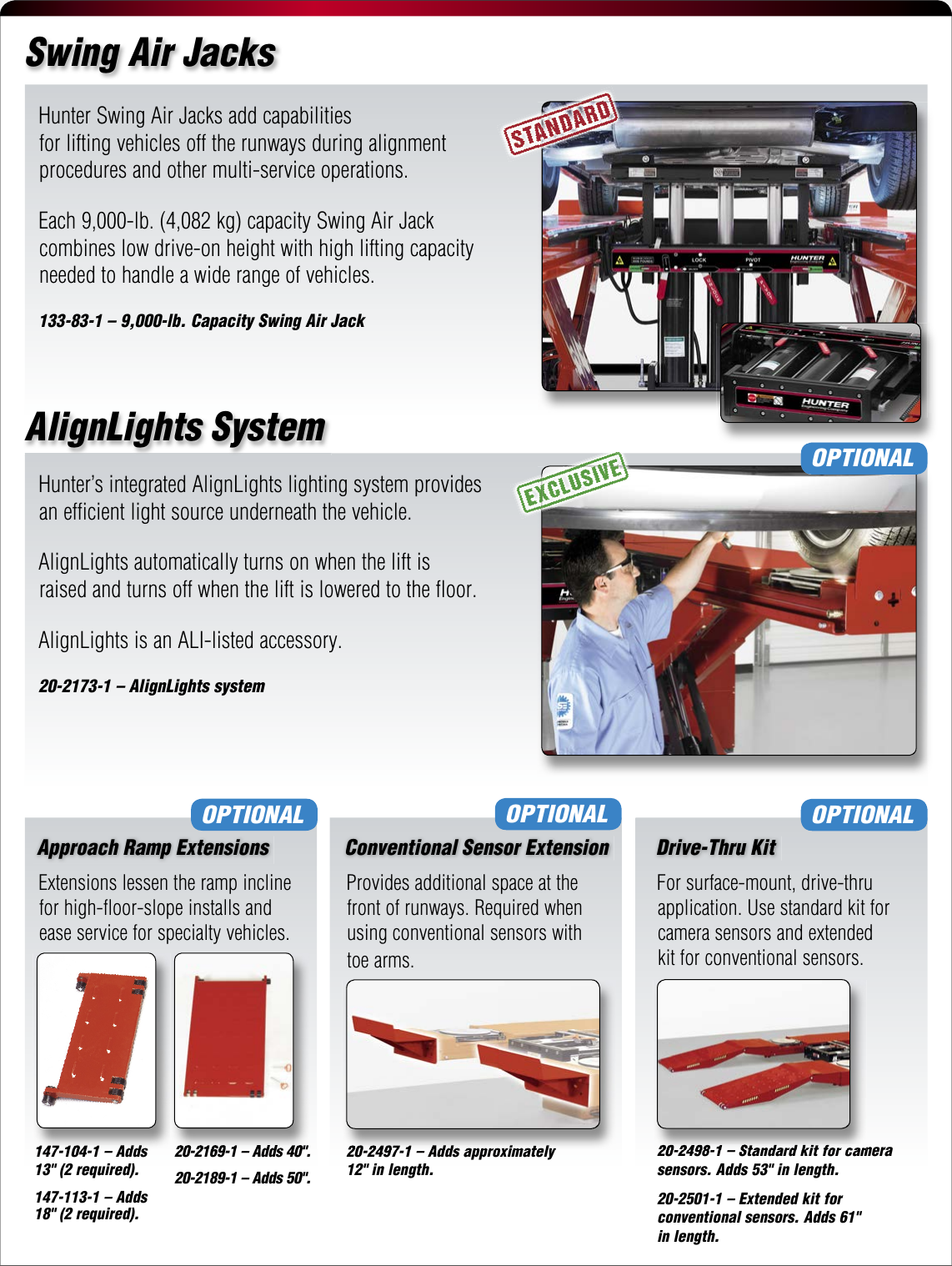 Page 5 of 8 - Hunter-Engineering Hunter-Engineering-Rx16-Scissor-Brochure- RX16 Scissor Lift - Low, Long, Fast And Strong  Hunter-engineering-rx16-scissor-brochure