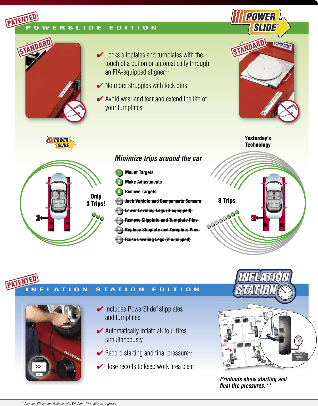 Page 7 of 8 - Hunter-Engineering Hunter-Engineering-Rx16-Scissor-Brochure- RX16 Scissor Lift - Low, Long, Fast And Strong  Hunter-engineering-rx16-scissor-brochure