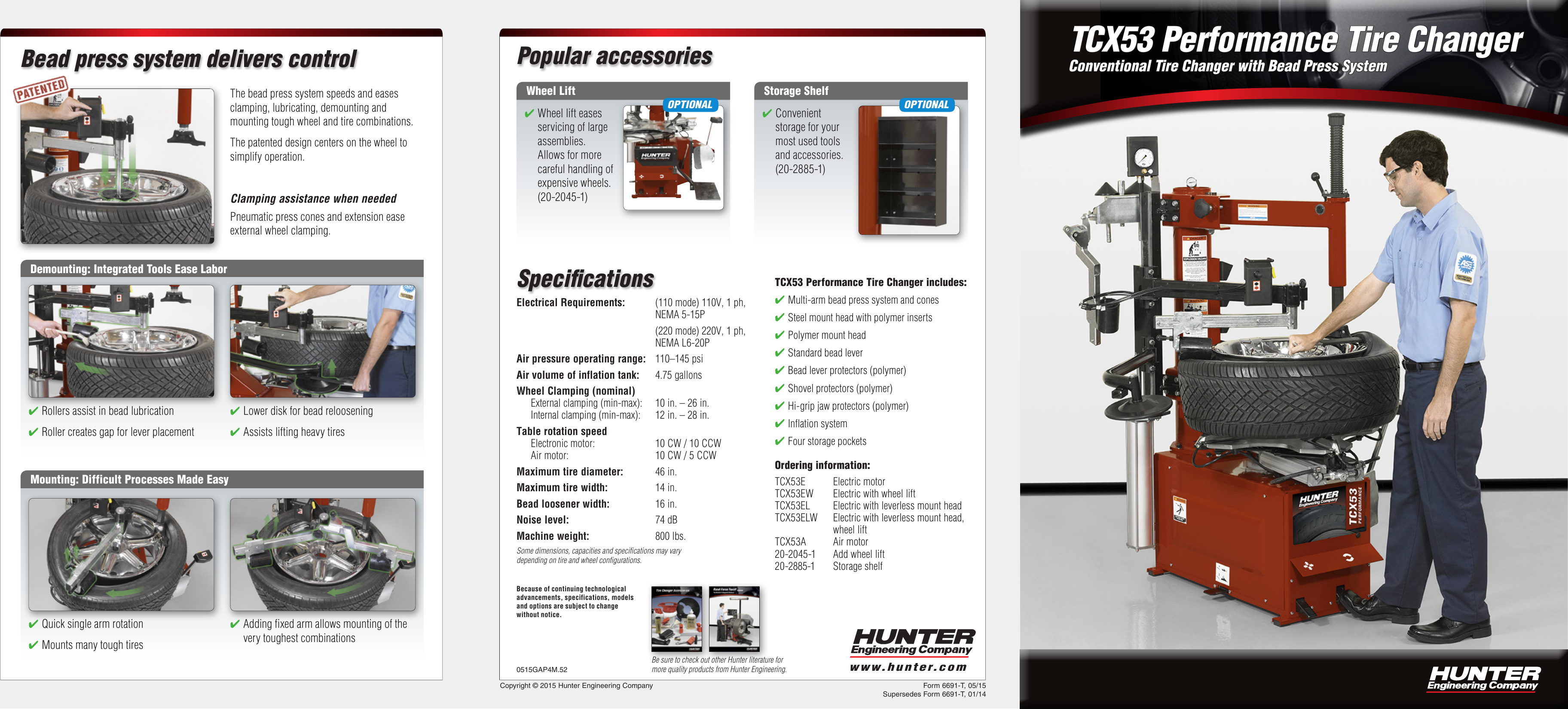 Hunter Engineering Table Top Brochure