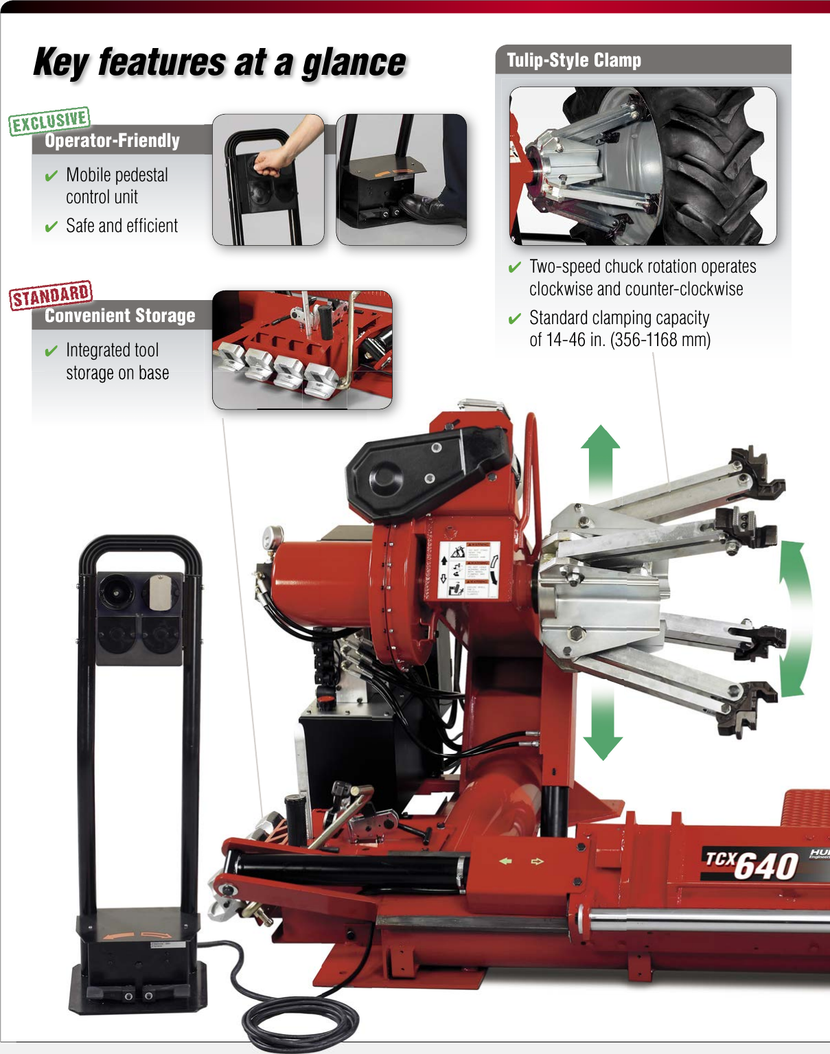 Page 2 of 4 - Hunter-Engineering Hunter-Engineering-Tcx640Hd-Brochure-  Hunter-engineering-tcx640hd-brochure