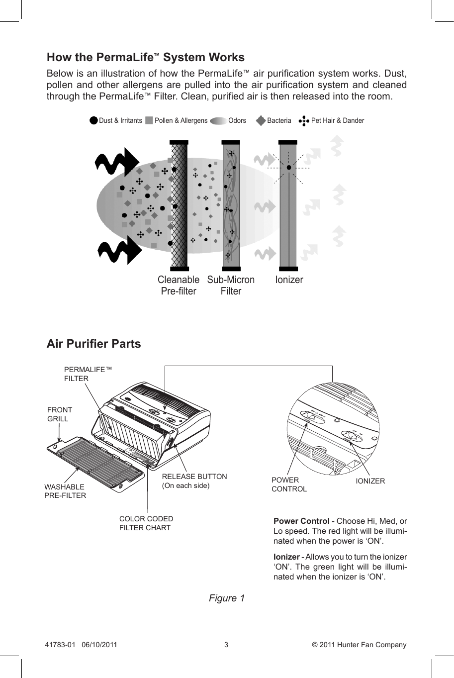 Page 3 of 8 - Hunter-Fan Hunter-Fan-30023-30026-30041-30043-Owner-S-Manual