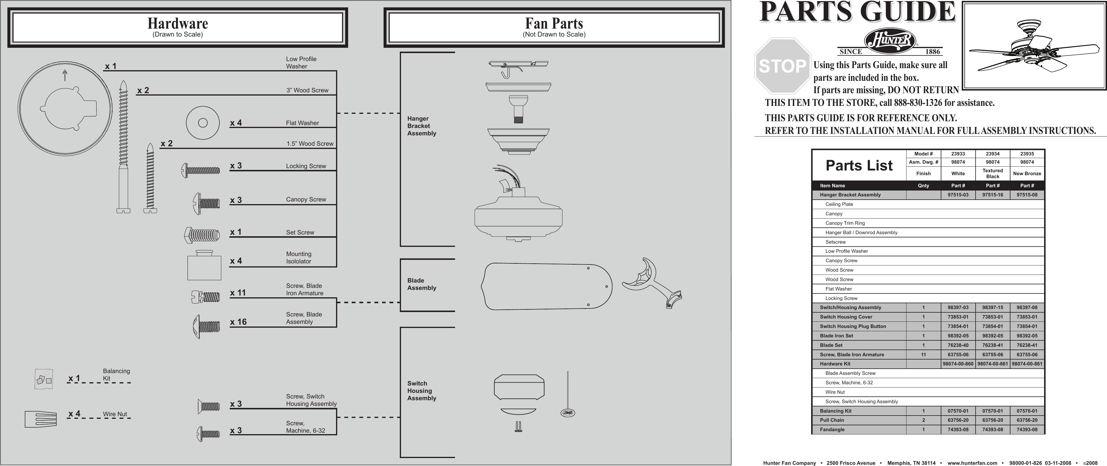 Hunter Ceiling Fan Parts Diagram Dual Ceiling Fan