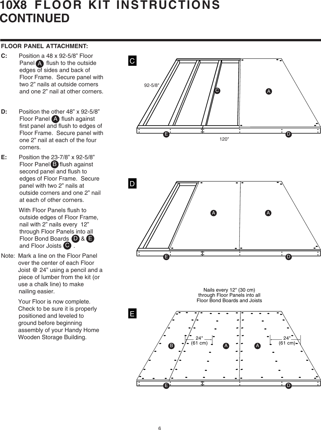 Page 6 of 8 - Husky Husky-16628-Users-Manual- Combo Floor Kit  Husky-16628-users-manual