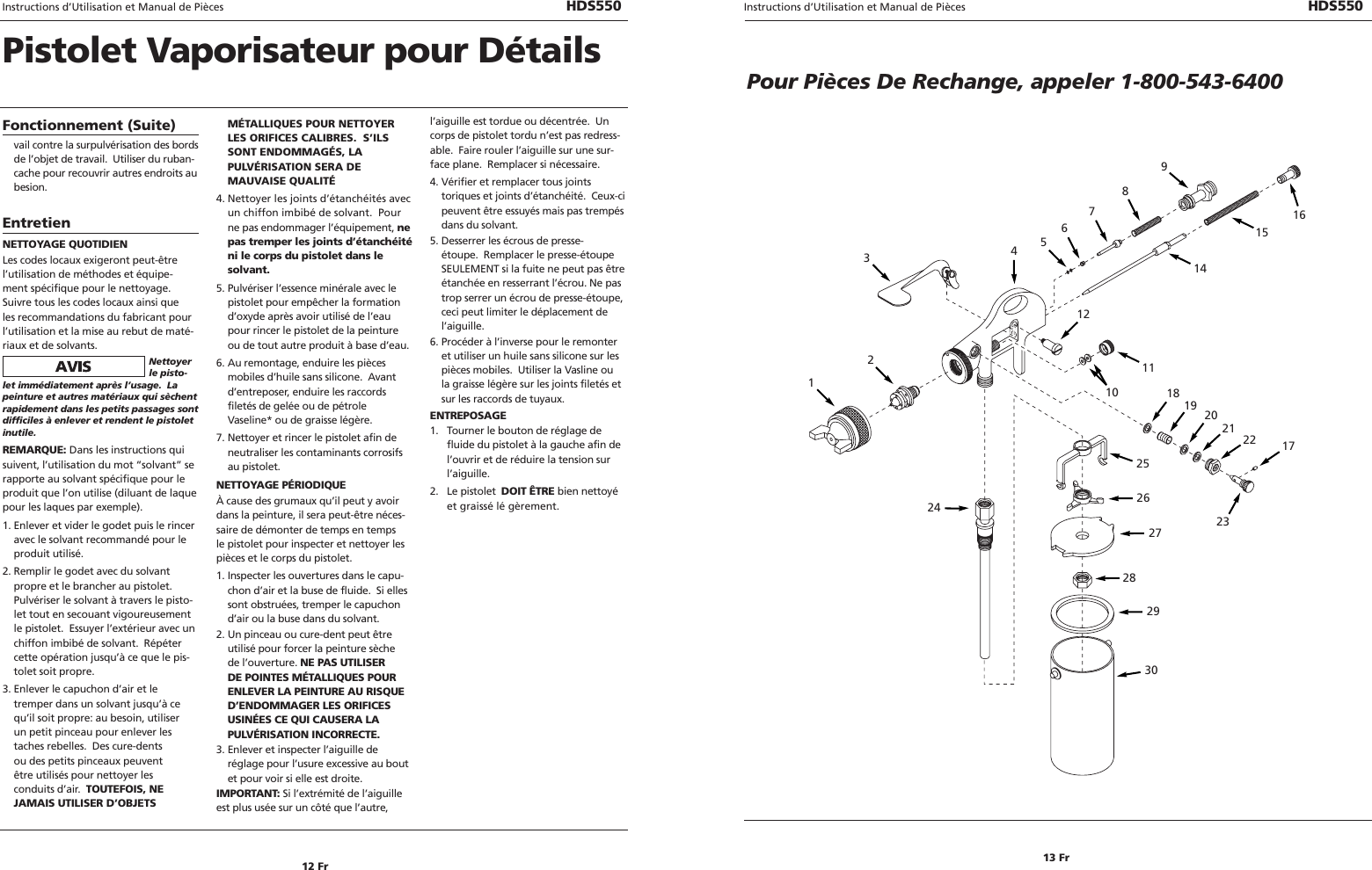 Page 12 of 12 - Husky Husky-Detail-Spray-Gun-Hds550-Users-Manual- 285400_0807  Husky-detail-spray-gun-hds550-users-manual