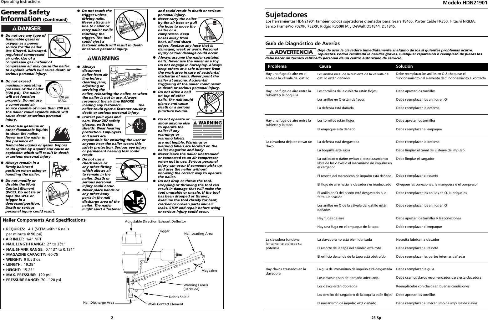 Page 2 of 12 - Husky Husky-Hdn21901-Users-Manual-  Husky-hdn21901-users-manual