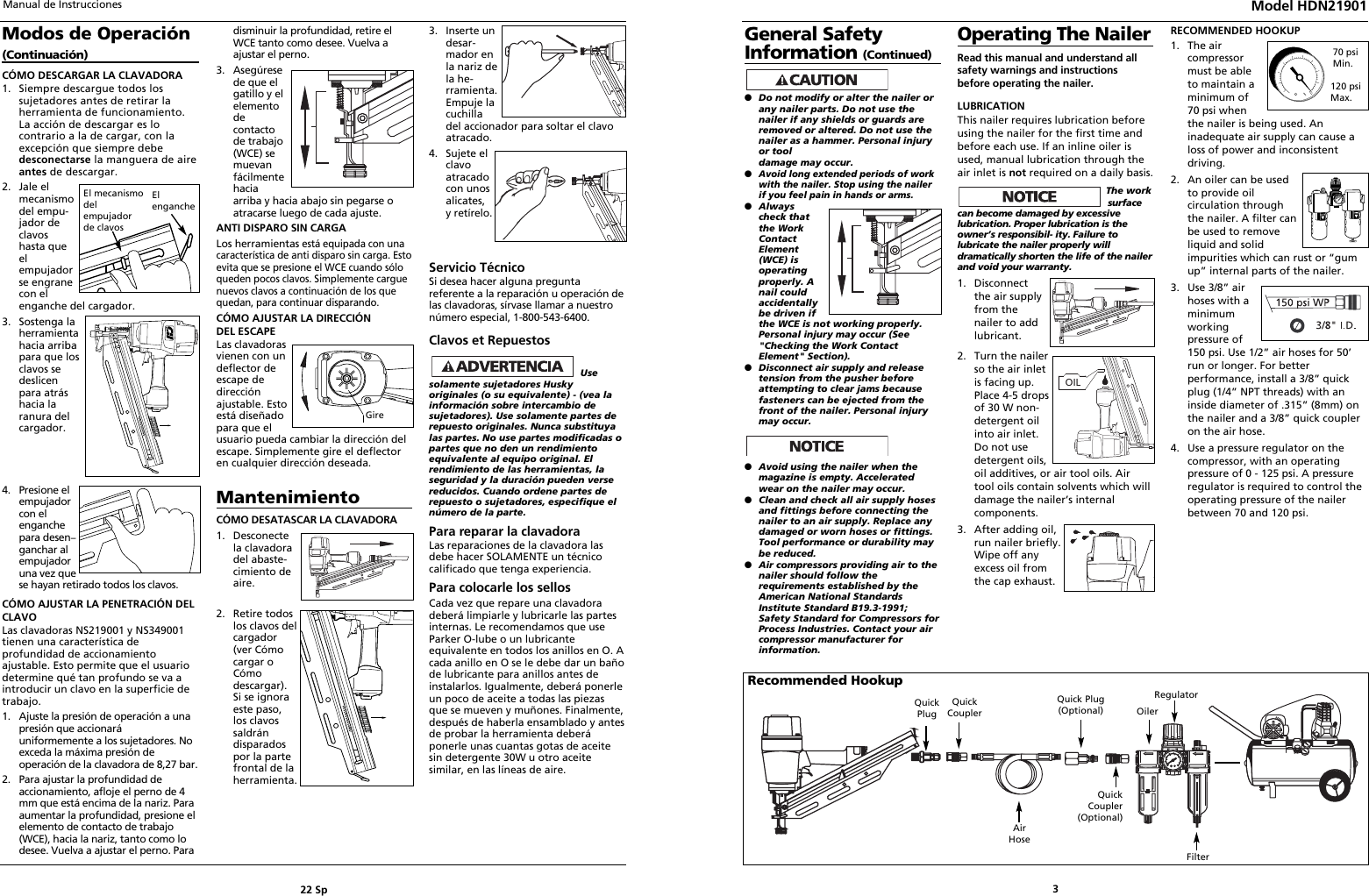 Page 3 of 12 - Husky Husky-Hdn21901-Users-Manual-  Husky-hdn21901-users-manual