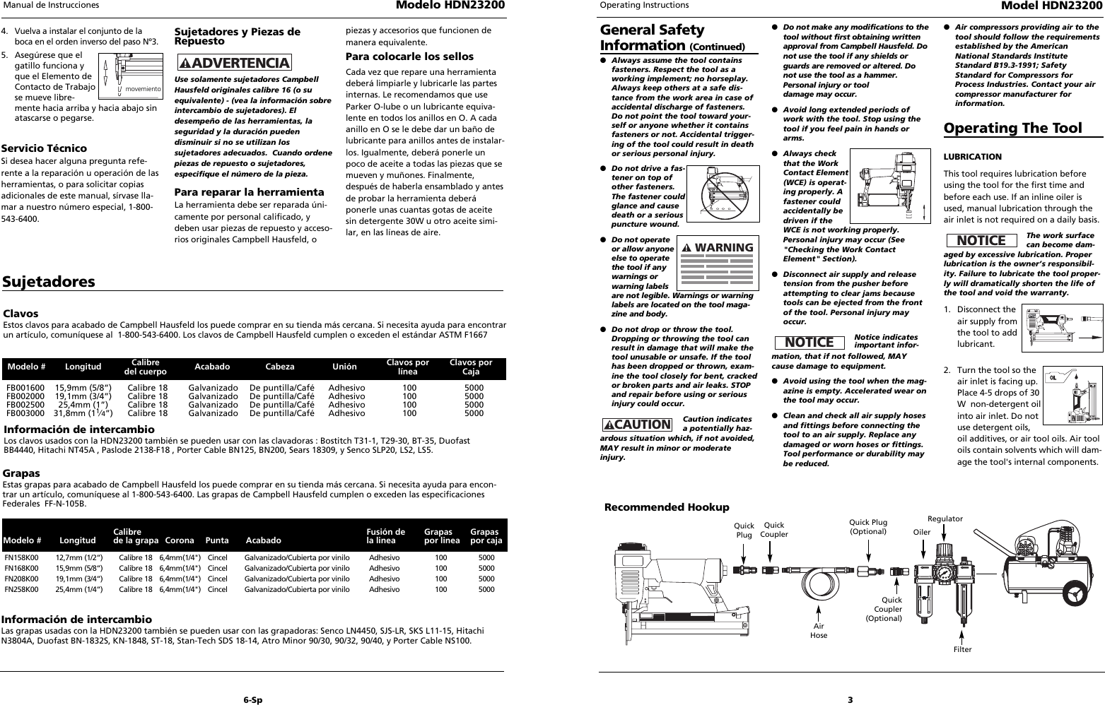 Page 3 of 12 - Husky Husky-Hdn23200-Users-Manual- 711600_1205  Husky-hdn23200-users-manual