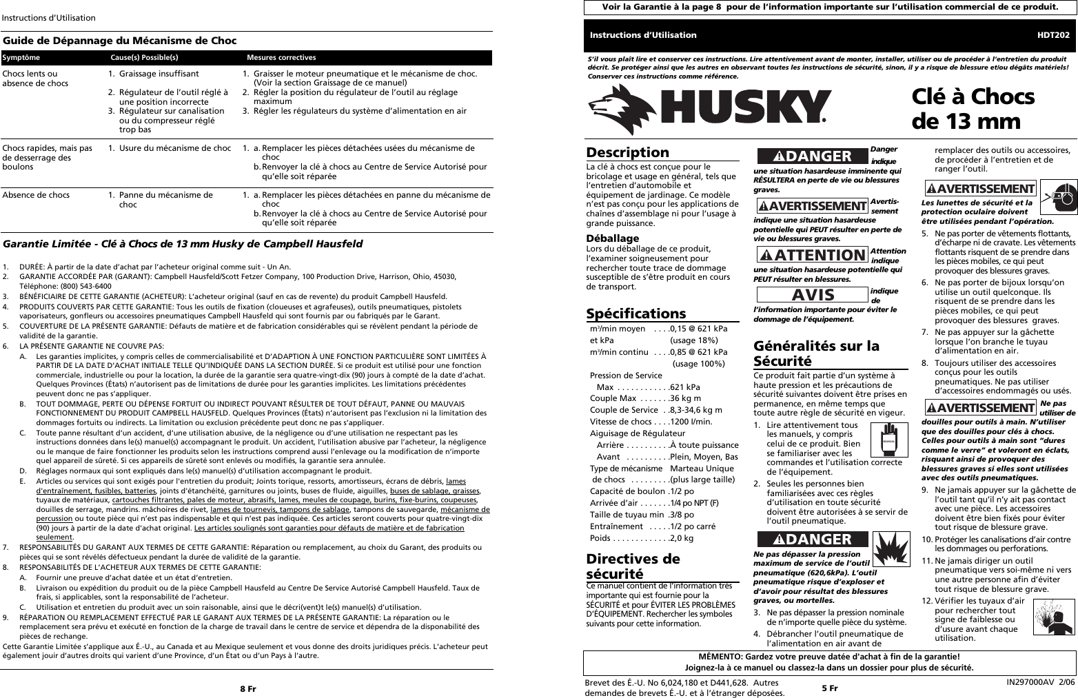 Page 5 of 6 - Husky Husky-Impact-Wrench-Users-Manual- 297000_0206  Husky-impact-wrench-users-manual