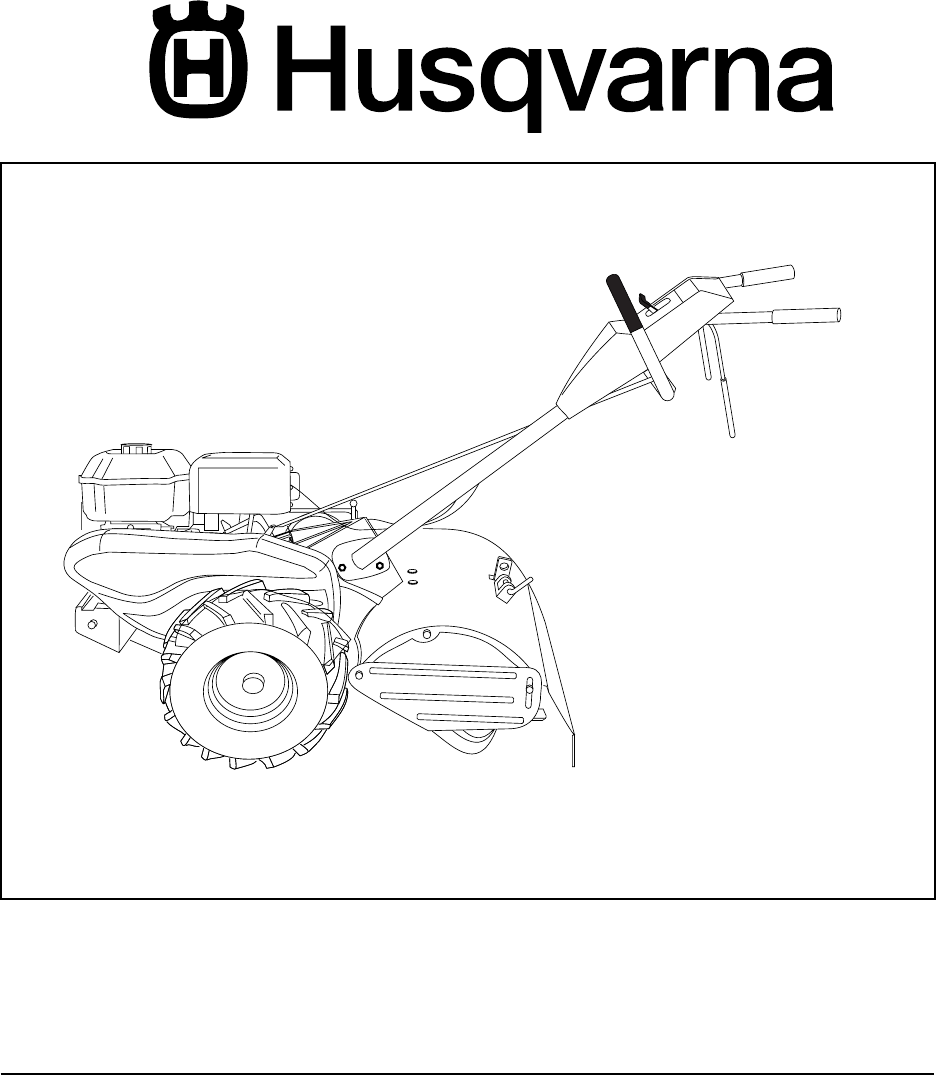 Husqvarna 650rtt Users Manual Om 650 Rtt 650 Brtt A 954329325 2003