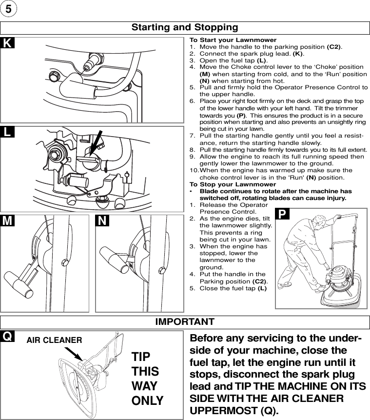 Page 6 of 11 - Husqvarna Husqvarna-Gx560-Users-Manual- OM, GX506, 2004-04  Husqvarna-gx560-users-manual