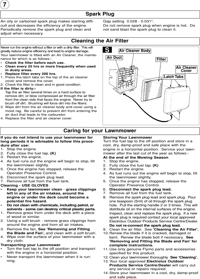 Page 8 of 11 - Husqvarna Husqvarna-Gx560-Users-Manual- OM, GX506, 2004-04  Husqvarna-gx560-users-manual