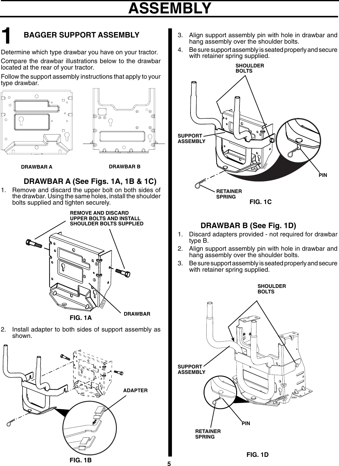 Page 5 of 10 - Husqvarna Husqvarna-H348Sl-Users-Manual- OM, H 348 SL Grass Catcher, 960730002, 2007-03, Accessory (Ride Mower)  Husqvarna-h348sl-users-manual