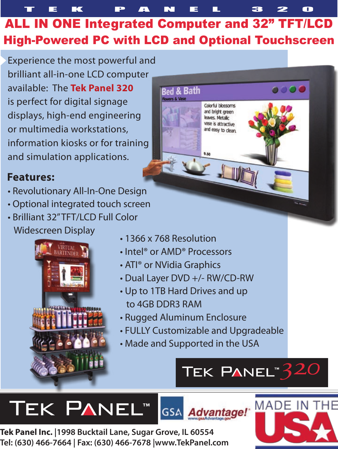Page 1 of 2 - Hy-Tek-Manufacturing Hy-Tek-Manufacturing-Tek-Panel-320-Users-Manual-  Hy-tek-manufacturing-tek-panel-320-users-manual