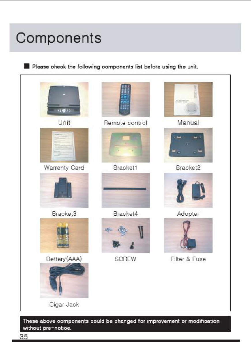 Hyolim TDVD3200CP FM Stereo Transmitter User Manual 1