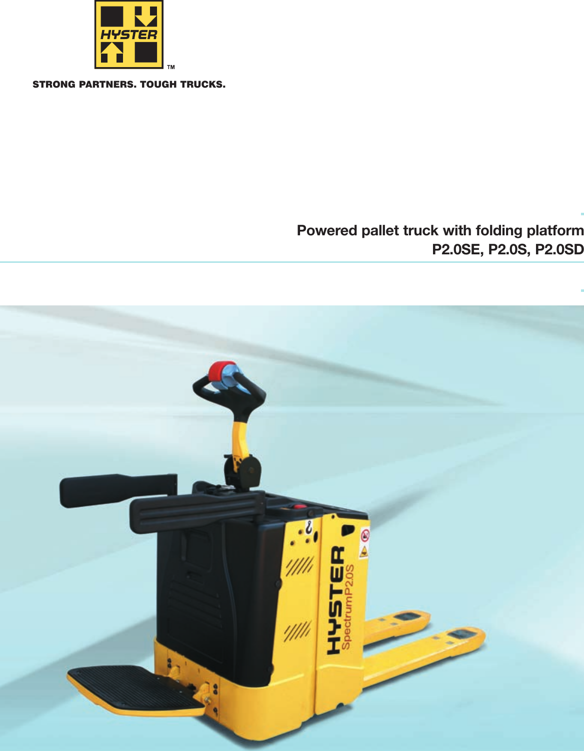 Page 1 of 6 - Hyster Hyster-P2-0S-Users-Manual- Hys_P2.0SE-P2.0S_ P2.#E053E  Hyster-p2-0s-users-manual