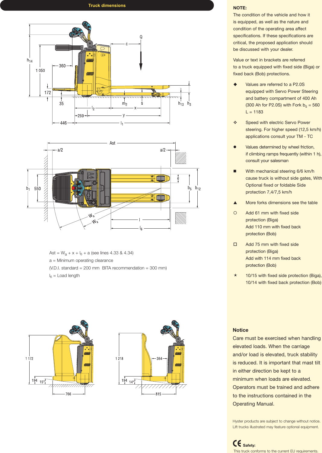 Page 4 of 6 - Hyster Hyster-P2-0S-Users-Manual- Hys_P2.0SE-P2.0S_ P2.#E053E  Hyster-p2-0s-users-manual