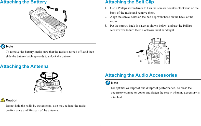 Page 12 of Hytera Communications PD68XIUHF Digital Portable Radio User Manual My