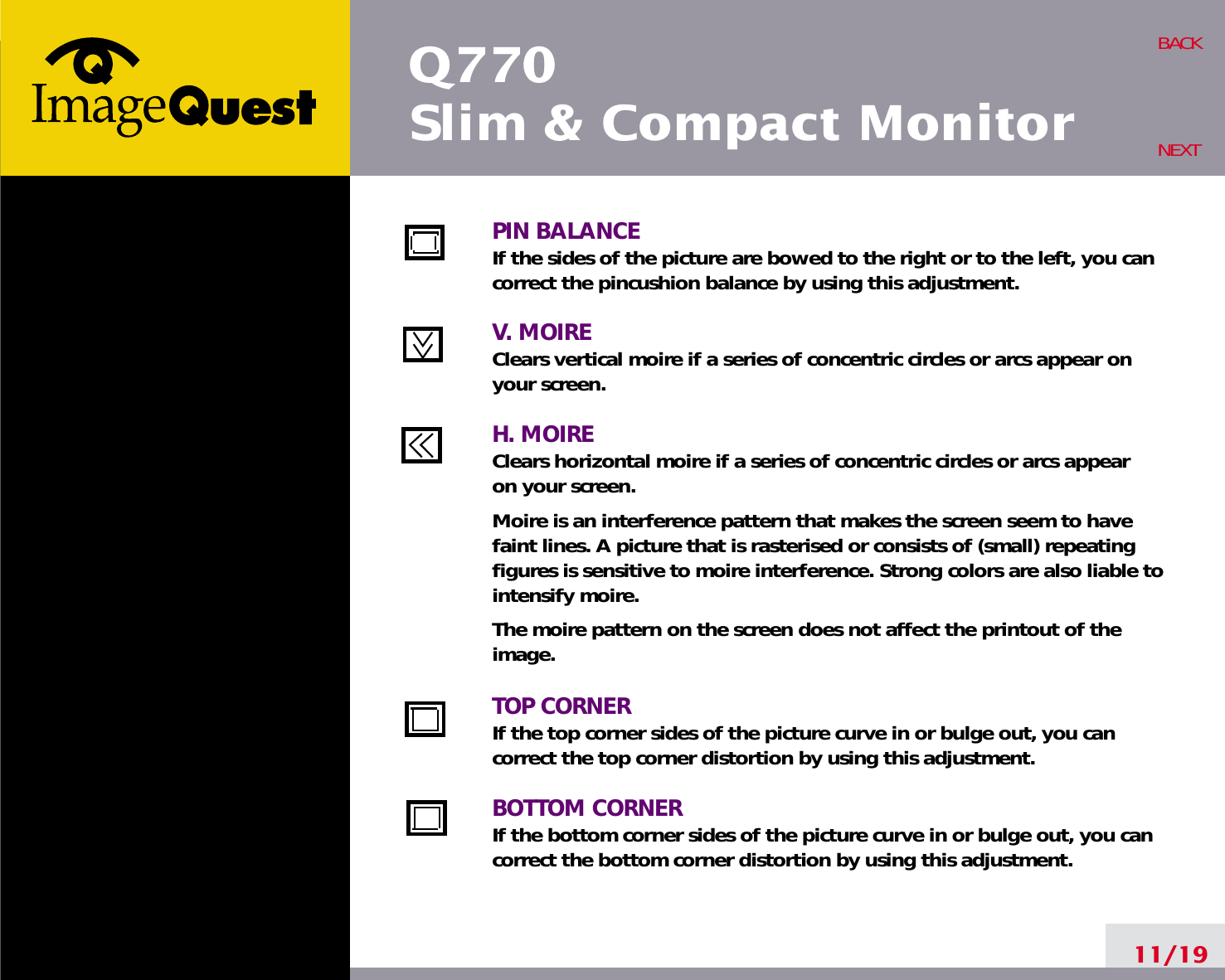 Page 16 of Hyundai IBT C17F15072 CRT Monitor User Manual 1
