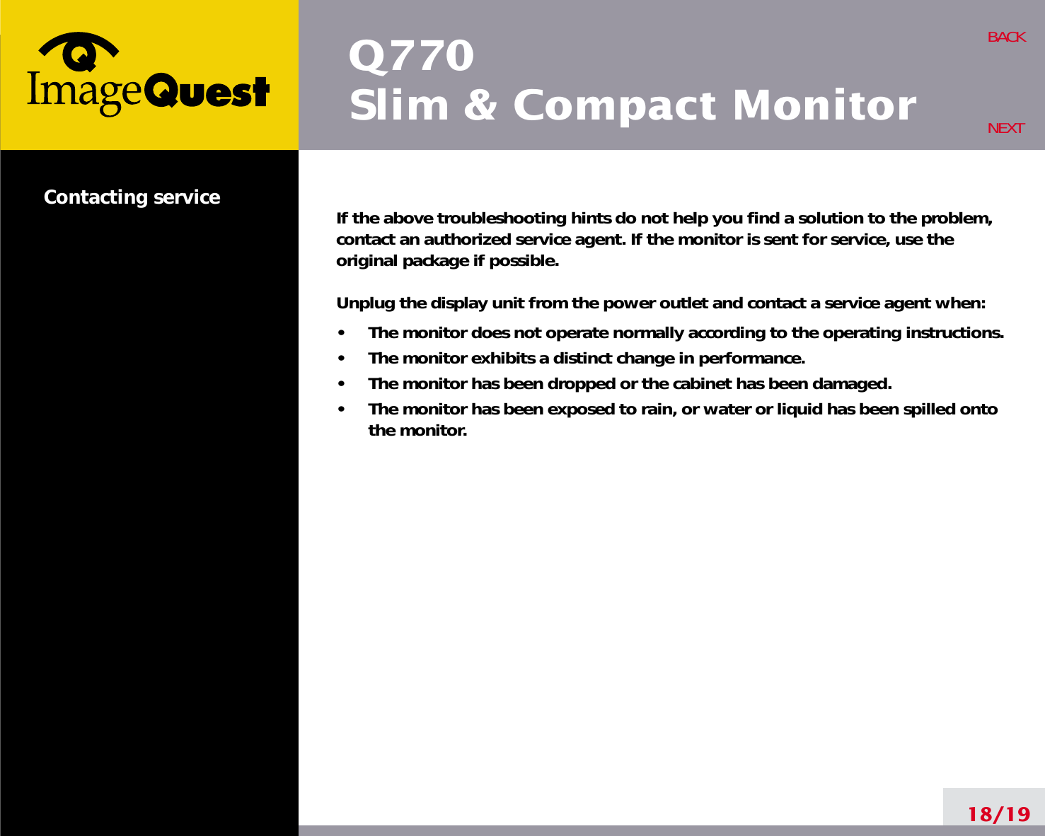 Page 23 of Hyundai IBT C17F15072 CRT Monitor User Manual 1