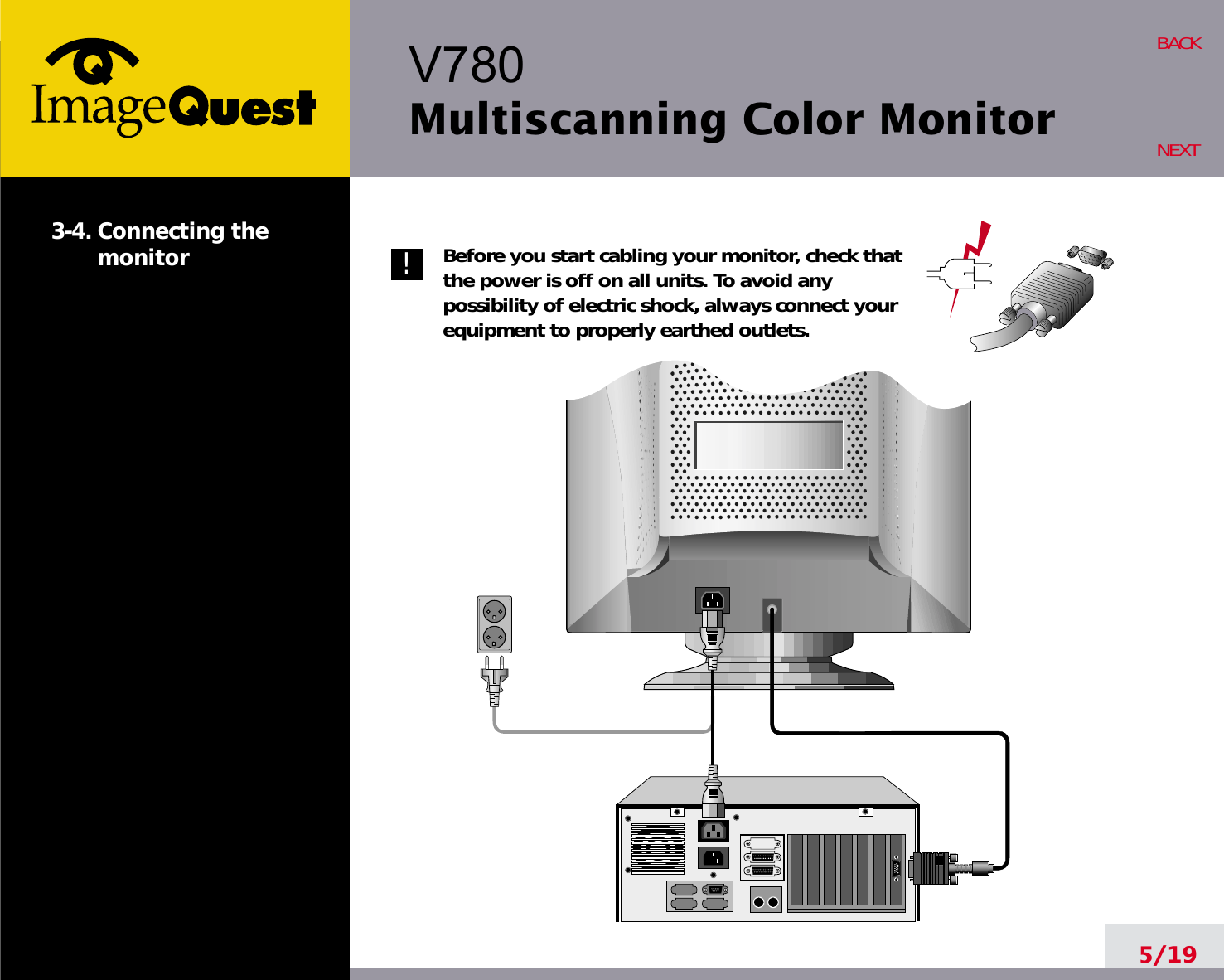 Page 9 of Hyundai IBT C17R07080 17-inch CRT Monitor User Manual