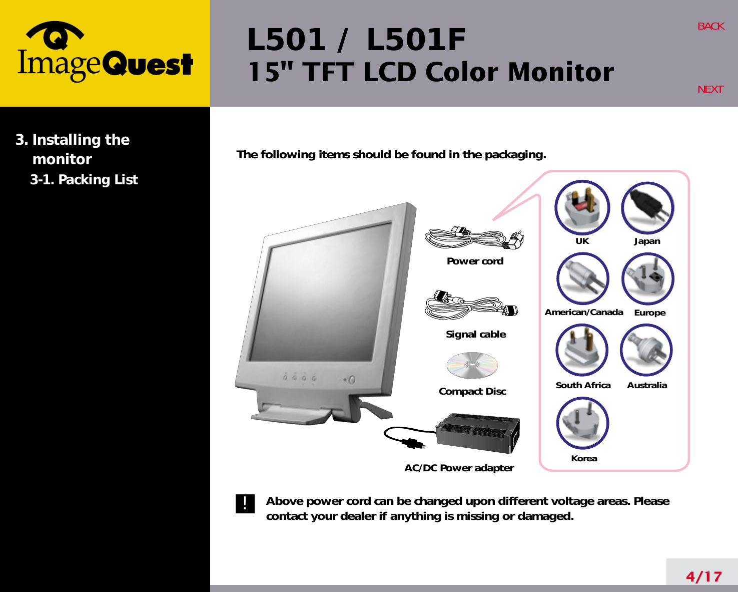 Page 8 of Hyundai IBT L15A0C060 15-inch LCD Monitor User Manual