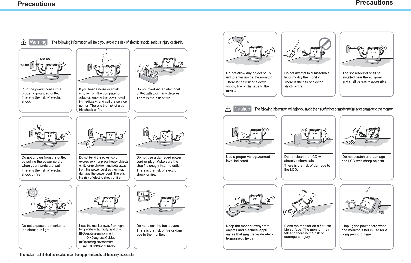 Page 2 of Hyundai IBT P278DPL MONITOR User Manual Appendix G  P278DPLd
