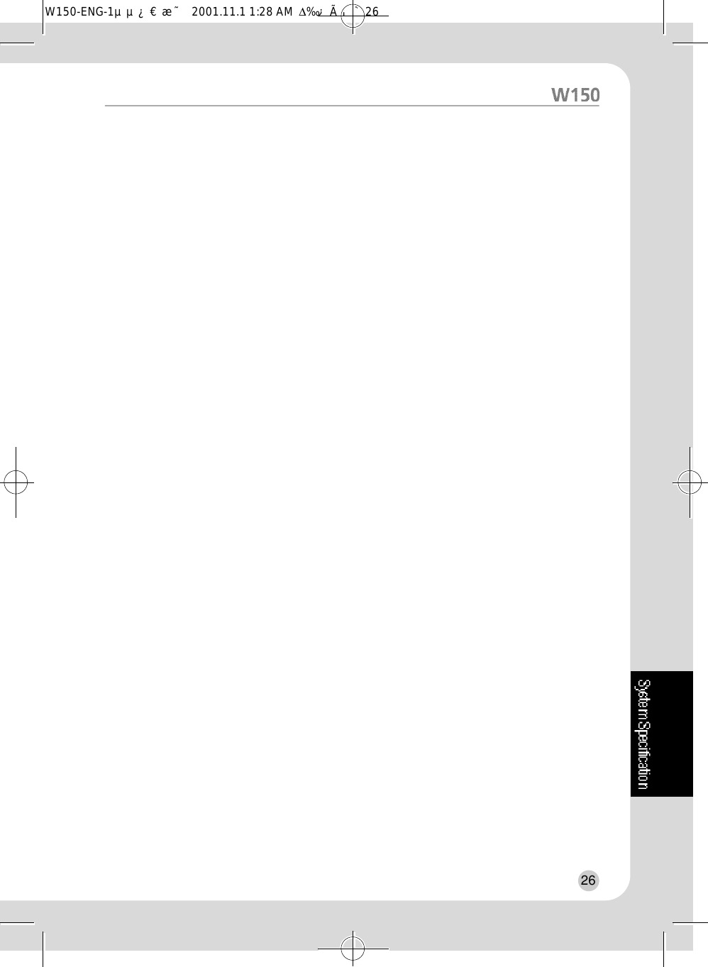 26W150-ENG-1µµ¿¤æ˜  2001.11.1 1:28 AM  ∆‰¿Ã¡ˆ26