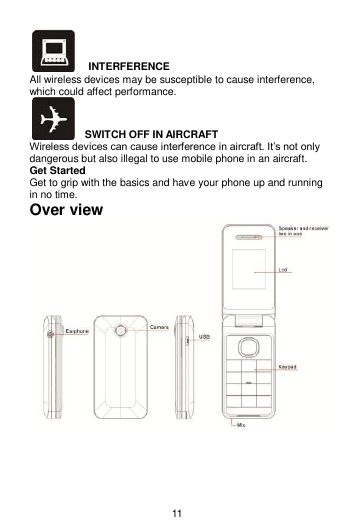 Page 13 of Hyundai HLT-FSE275A Feature Phone User Manual 