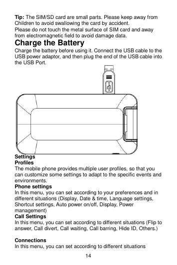 Page 16 of Hyundai HLT-FSE275A Feature Phone User Manual 