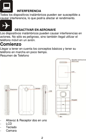 Page 4 of Hyundai HLT-FSE275A Feature Phone User Manual 