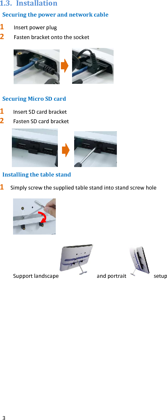 Page 6 of IAdea IAD18001 Smart Signboard User Manual manual